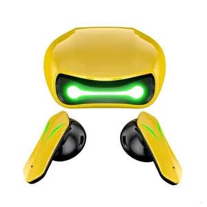 R05 Bluetooth Earbuds, Game TWS Wireless Earphone Bluetooth earbuds Hornet Dor Earbud Bumblebee Air Car fashion 2024 Gaming Headsets earbuds Audio Headphones Rechargeable Electronic Microphone Connection Device Charging