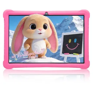 10.1 Inch Android Tablet Smart Learning Machine, Supports Reading Movies Internet, Iwawa Education Software, Parental Control, HD Screen，No adapter needed, available in blue/pink, the perfect holiday gift!