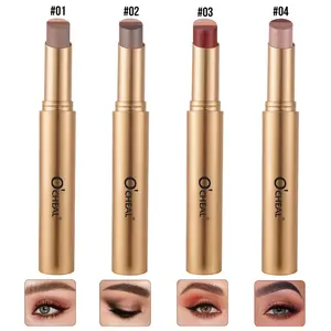 [Buy 1 Get 3 Free] 4-Pack 3-Color Eyeshadow Stick Set, Waterproof Long Lasting Creamy Shimmer Eye Shadow Crayons for Women (01-04 Essentials)