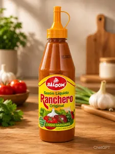 Baldom Sazón Liquido Ranchero Original Liquid Seasoning for Rich Flavor Enhancements
