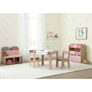 GapKids Table and 2 Chair Set with Paper Roll Holder GapKids Table and 2 Chair Set with Paper Roll Holder