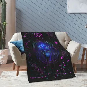 Constellation Blanket Gifts for Women and Men, Birthday Christmas Gift Ideas, Aries, Taurus, Gemini, Cancer, Leo, Virgo, Libra, Scorpio, Sagittarius, Capricorn, Aquarius, Pisces, Constellation Women Blanket Gifts, Constellation Themed Home Decor