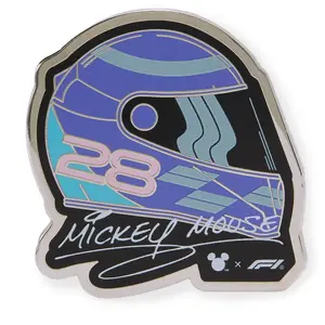 Disney Store Disney x Formula 1® Velocity Mickey Mouse Helmet Pin – Limited Release