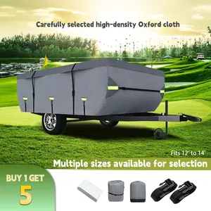 Pop Up Folding Camper Cover 7 Layers Top Tent Trailer Cover