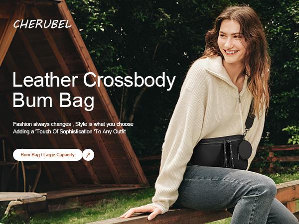 LuxeLieu Multi-Scene Crossbody Fanny Pack with Adjustable Strap Crossbody Fanny Pack with Coin Purse for Daily Work Party Office Use Versatile Practical LuxeLieu Multi-Scene Crossbody Fanny Pack with Adjustable Strap Crossbody Fanny Pack with Coin Purse for Daily Work Party Office Use Versatile Practical