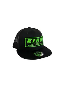 KING SHOCKS 9FIFTY GREEN W/ MESH BACK SNAPBACK CAP (TRUCKER)