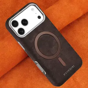 Vintage Leather MagSafe iPhone Case