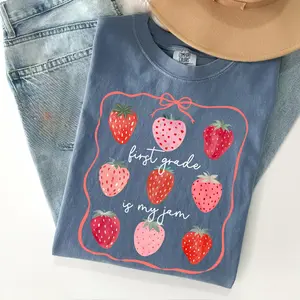 Comfort Colors First Grade Teacher Shirt, 1st Grade Teacher Shirt, 1st Grade T-Shirt, First Grade TShirt, Elementary School, Teaching Shirt