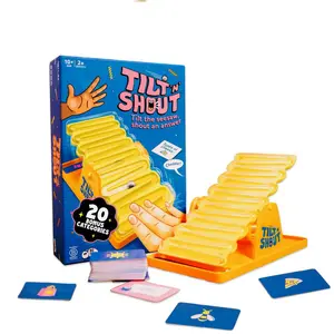 Tilt N Shout Family Board Game | Big Potato Games