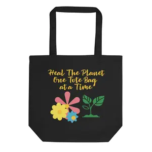 Eco Tote Bag - 100% Certified Organic Cotton 3/1 Twill