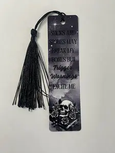 Dark Romance Metal Bookmarks - Perfect Gift for Book Lovers - BookTok Favorites, Custom Bookmarks, Themed Bookmarks, Book Accessories