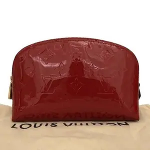 Pre-owned Louis Vuitton other Top Handle Bag Monogram Vernis Pochette Cosmetics Pouch Cerise*/9BL0953 12059327361/141327