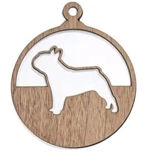 French Bulldog Christmas Ornament