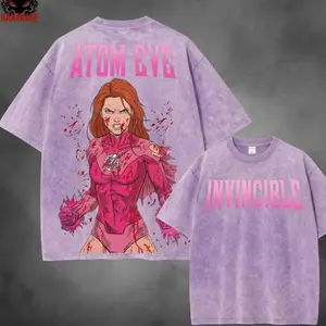 Atom Eve Invincible Vintage T Shirt - Comics Super Hero Graphic Tee , Gift For Her