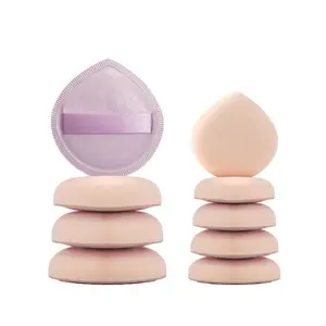 9PCS Makeup Sponges Beauty Blender Set – Soft Foundation Powder Puff for Liquid, Cream, Powder | Mini & Medium Size Blending Sponge for Contouring, Eye Makeup & Face Coverage