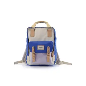 14.9 VINTAGE WATERPROOF BACKPACK-HY188L-BLUE/LAVENDER/79