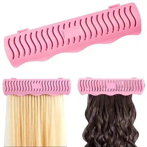 LUVME Hair Extension Holder and Hanger to Hold Clip-In,Tape-In,Bundles,Washing Coloring and Blow-Drying Haircare