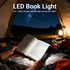 Smart LED reading light, dimmable LED reading light, rechargeable desktop reading light, timed off, three-color Adjustable Desktop Light for Bedtime Reading, Home Study, and Office Work
