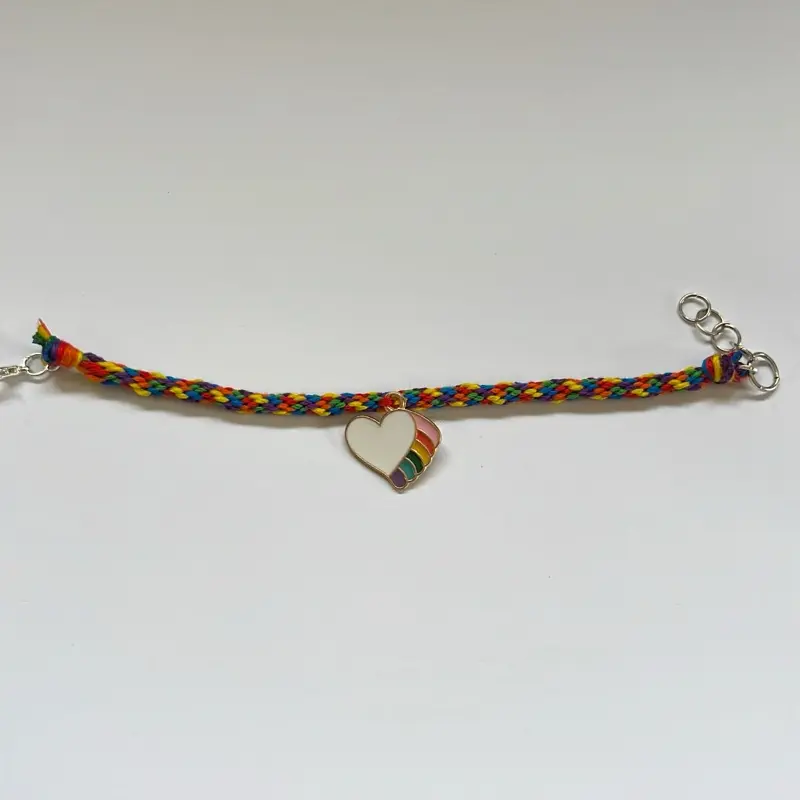 Rainbow Embroidery Bracelet