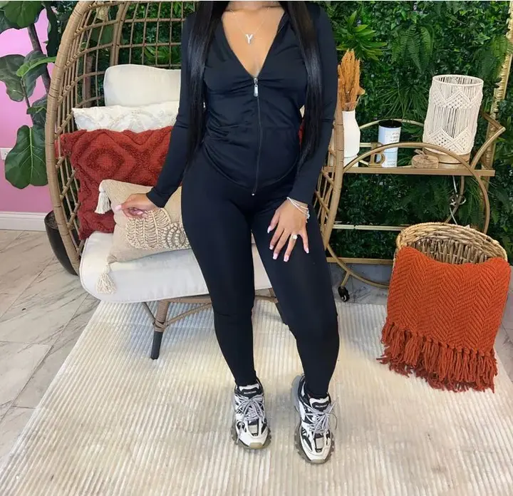 Black 2 Piece Tracksuit