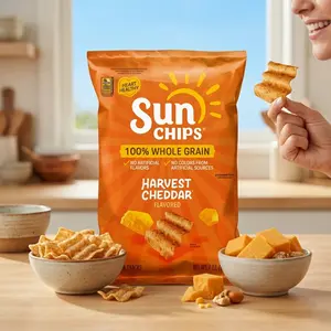 Multigrain Snacks Harvest Cheddar, 7 Oz
