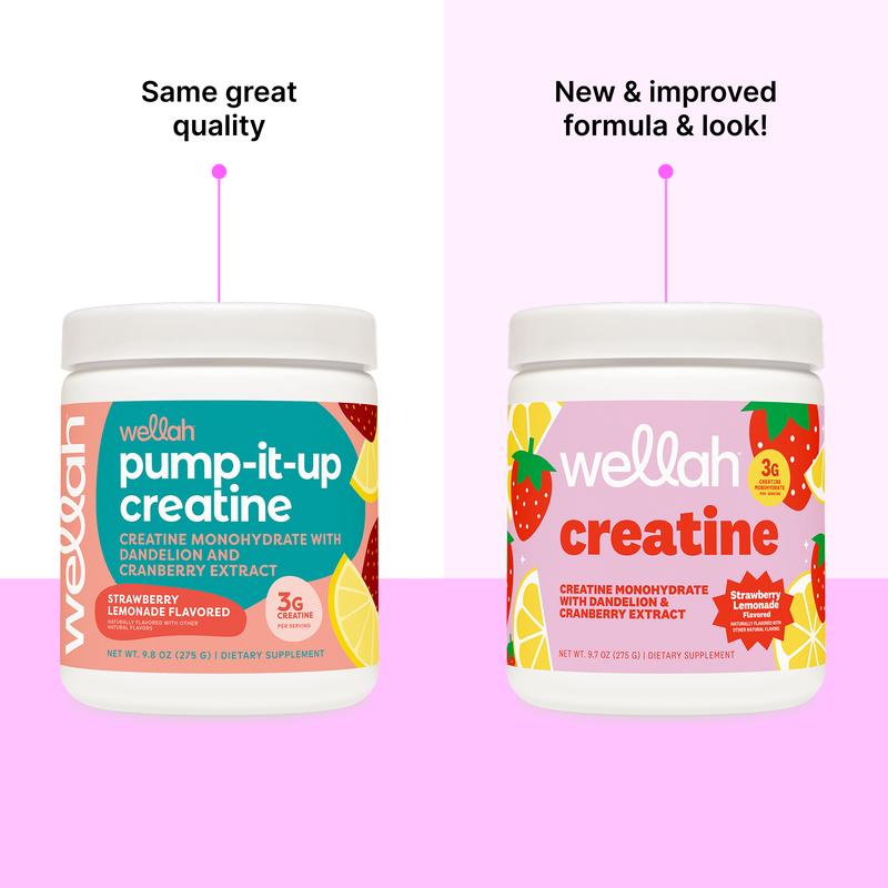 Wellah Creatine | Creatine Monohydrate Supplement For Woman | 3g of  creatine monohydrate   Per Serving | 50 Servings | creatine for women | tiktok shop deals |  gym essentials women |  supplements for women | nurse essentials |