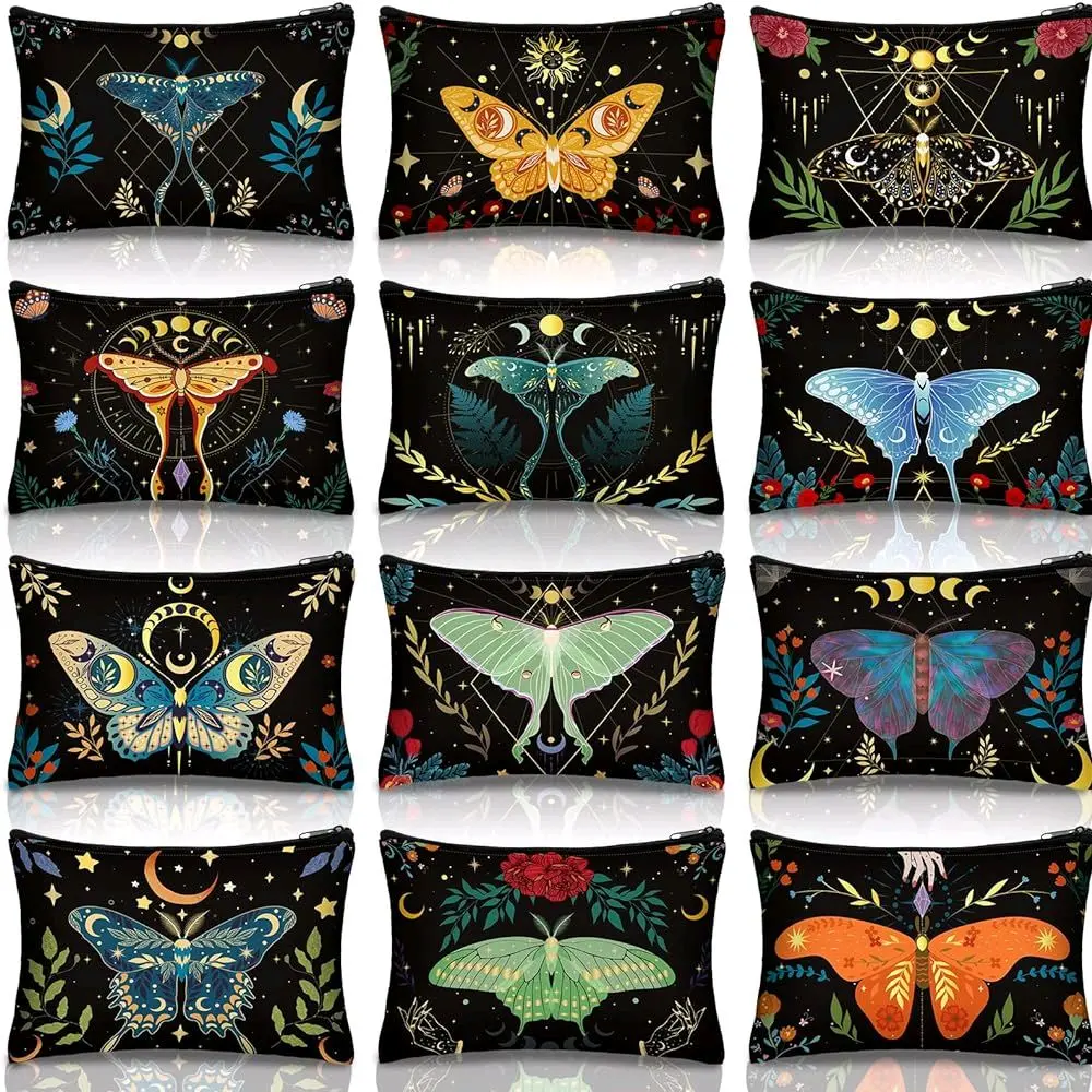 Night Vibes Bookish Pouch - Perfect for Pens or Makeup or Bookmarks!