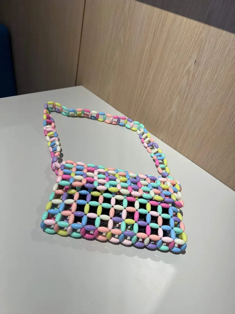 Rainbow shoulder bag