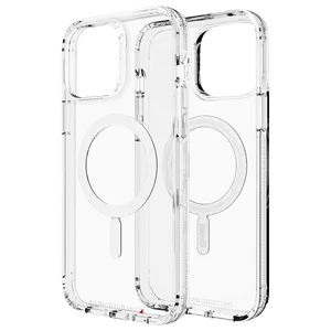 ZAGG Gear4 Crystal Palace Snap Case - Crystal Clear Impact Protection with MagSafe Compatibility for Apple iPhone 13 Pro Max - Clear 702008201