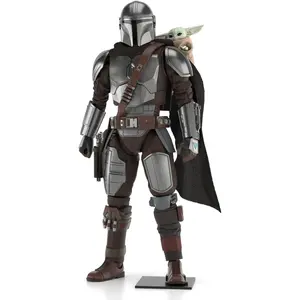 Bandai Hobby Star Wars The Mandalorian & Grogu 1/12 Scale Figure Model Kit