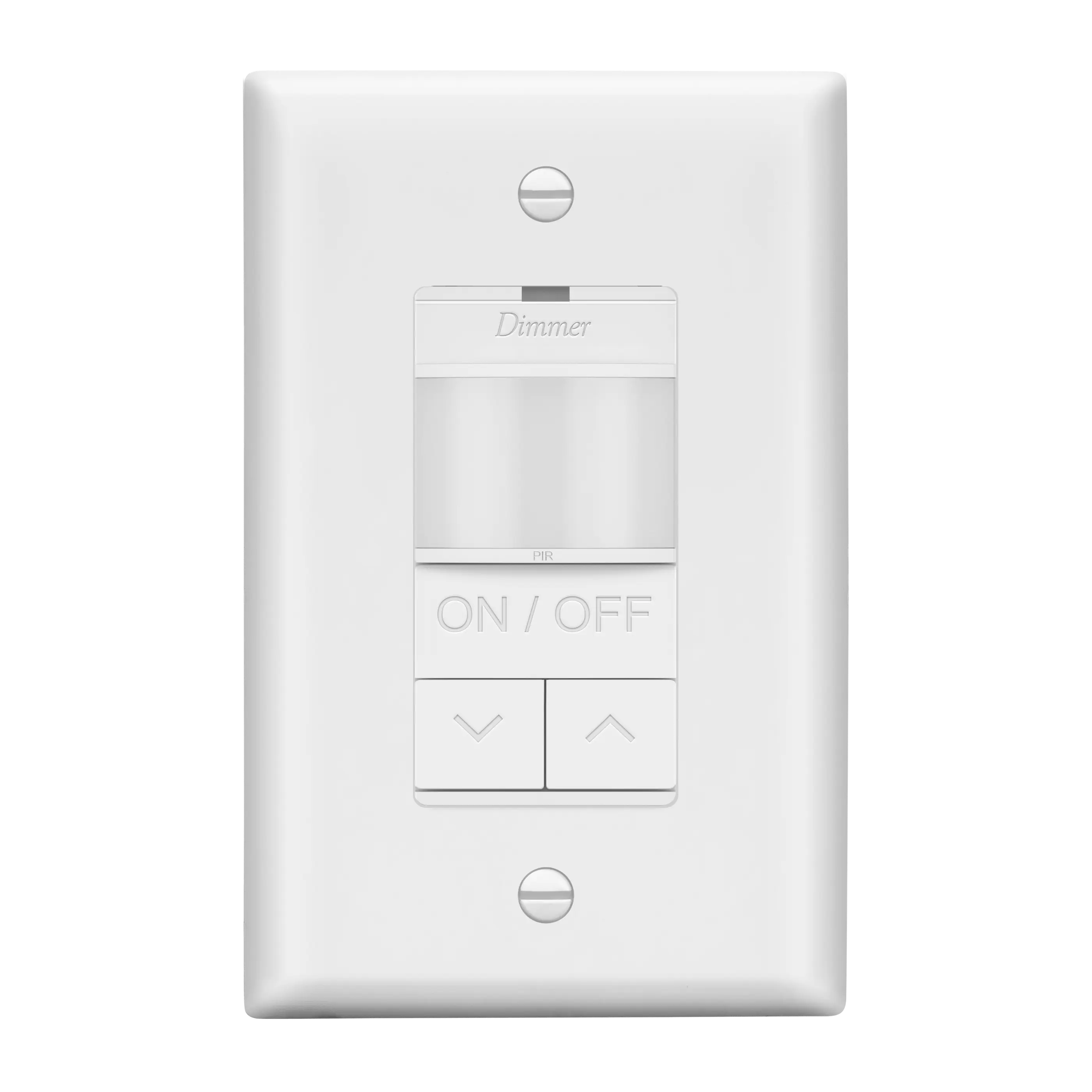 LIDER Motion Sensor Dimmer Switch, Occupancy/ Vacancy PIR Sensor, 3-Way, No Neutral Required, Wall Plate Included