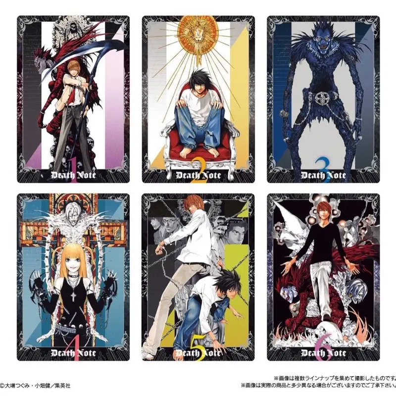 Death Note Wafer Card Collection (Blind Pack) One Pack - TikTok Shop
