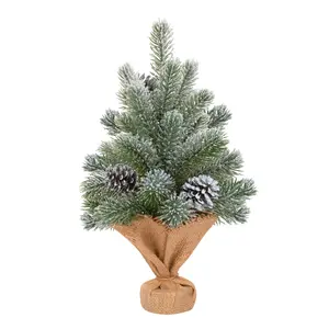 Small Flocked Christmas Tree 16”