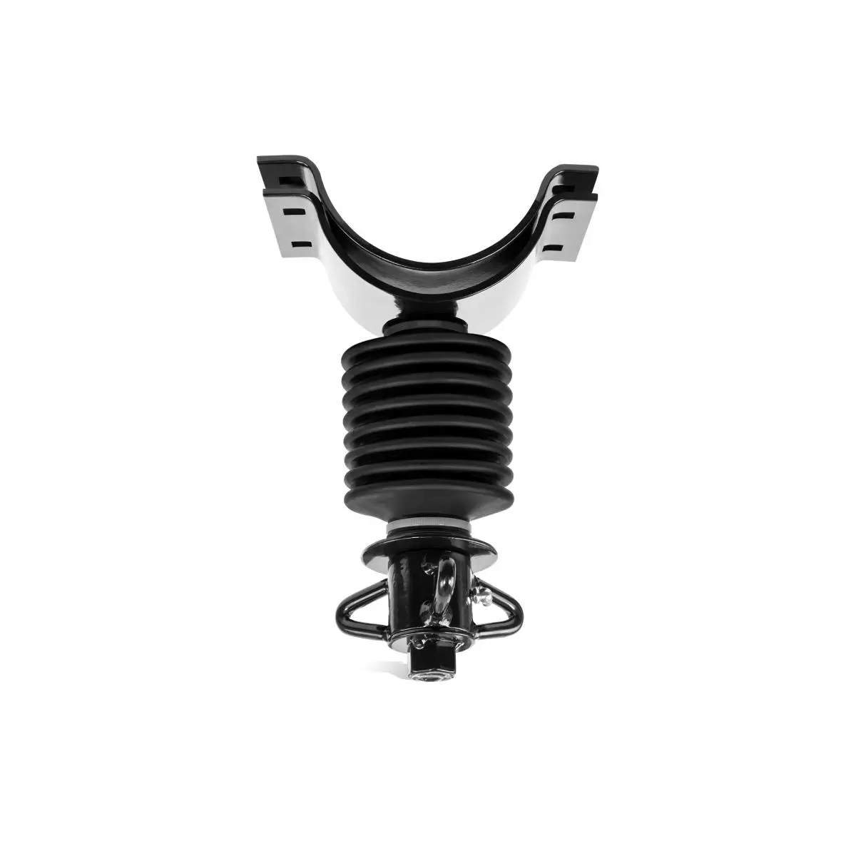 Jensen Swing Products Powder Coated Heavy-Duty Tire Swivel for Children, 5.5 in. OD, 3-Prong Design, 3-Point Mounting, 300 lbs Capacity, 16 Rubber Boot Compatible, Includes Assembly Hardware, Fits Commercial Pipe Beam Swing Sets, 3-Point Mounting System