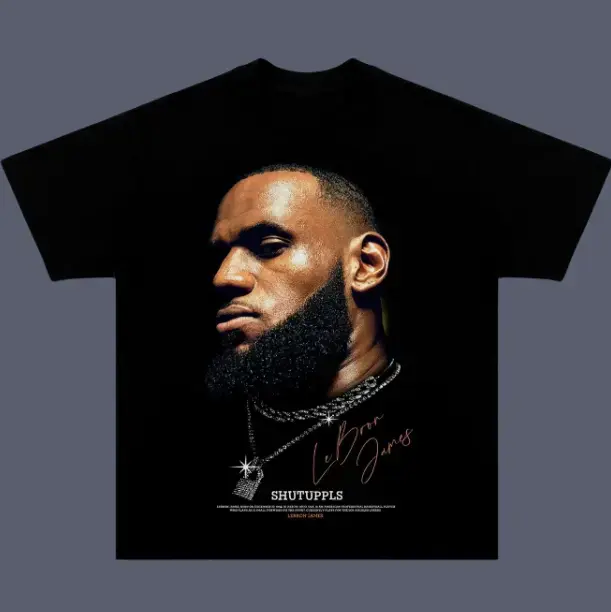 [Sale Up To 50%] Bootleg Lebron James Vintage Tee, Lebron James T-Shirt, Unisex Basketball Shirt, Graphic Tee, Sweatshirt Menswear Womenswear Streetwear