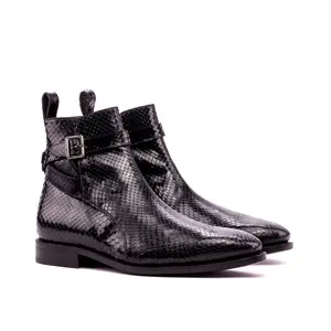 Miyamoto Jodhpur Python Boots
