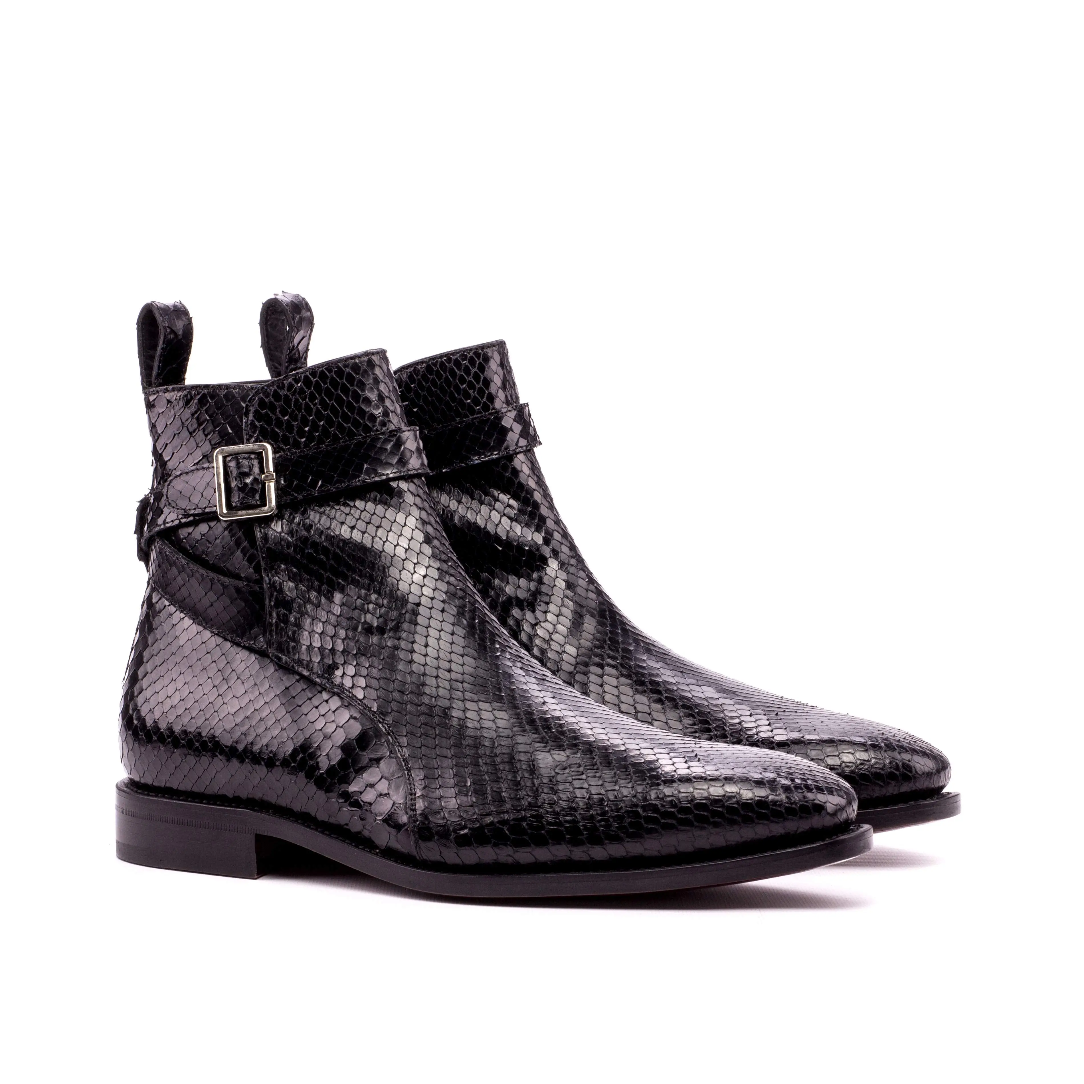 Miyamoto Jodhpur Python Boots
