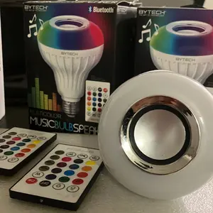 Bluetooth Bulb Speaker Audio Smartphone