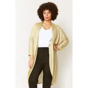 Mia Cocoon Cardigan // Gold