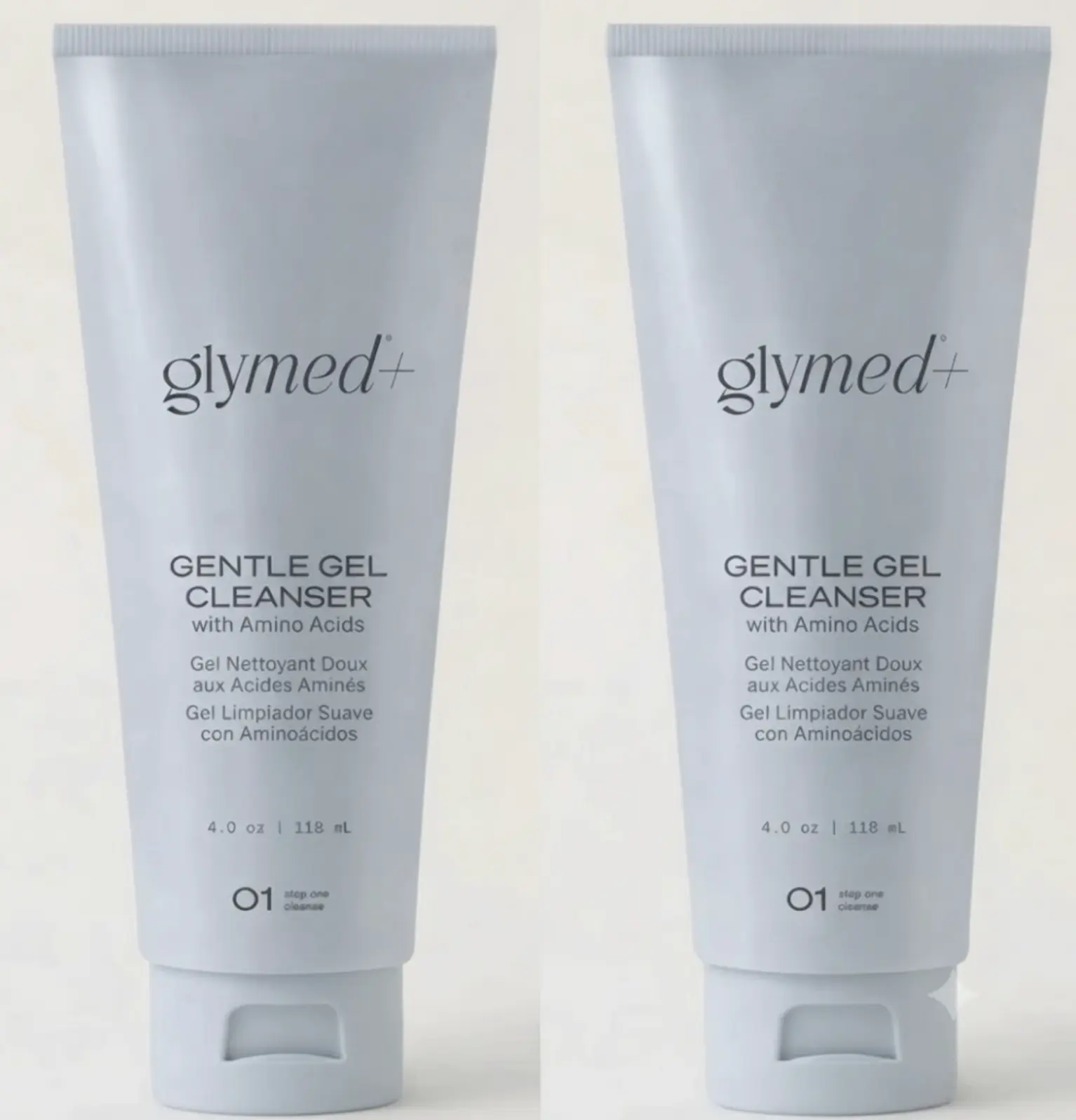 2 PACK - Glymed Plus Gentle Gel Cleanser with Amino Acids (4 oz | 118 ml)