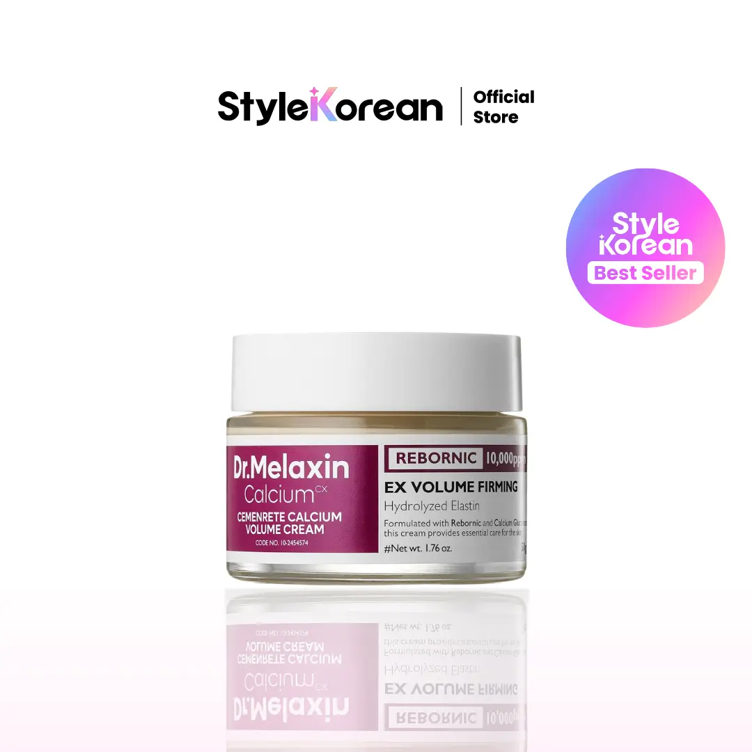[Dr.Melaxin] Calcium Cemenrete Volume Intense Firming Cream with Collagen & Elastin, Lifting & Volumizing Face Cream for Sagging Skin, Niacinamide for Plumping Care