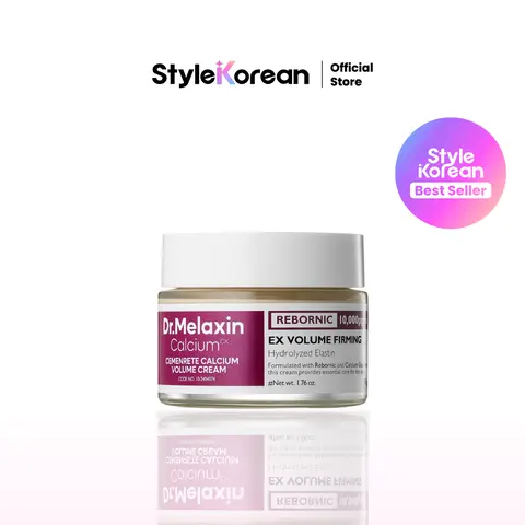 [Dr.Melaxin] Calcium Cemenrete Volume Intense Firming Cream with Collagen & Elastin, Lifting & Volumizing Face Cream for Sagging Skin, Niacinamide for Plumping Care