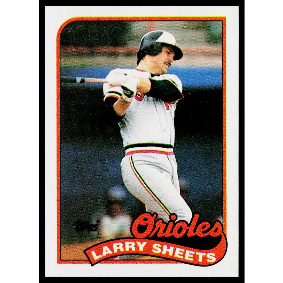 Larry Sheets 1989 Topps #98 Baltimore Orioles