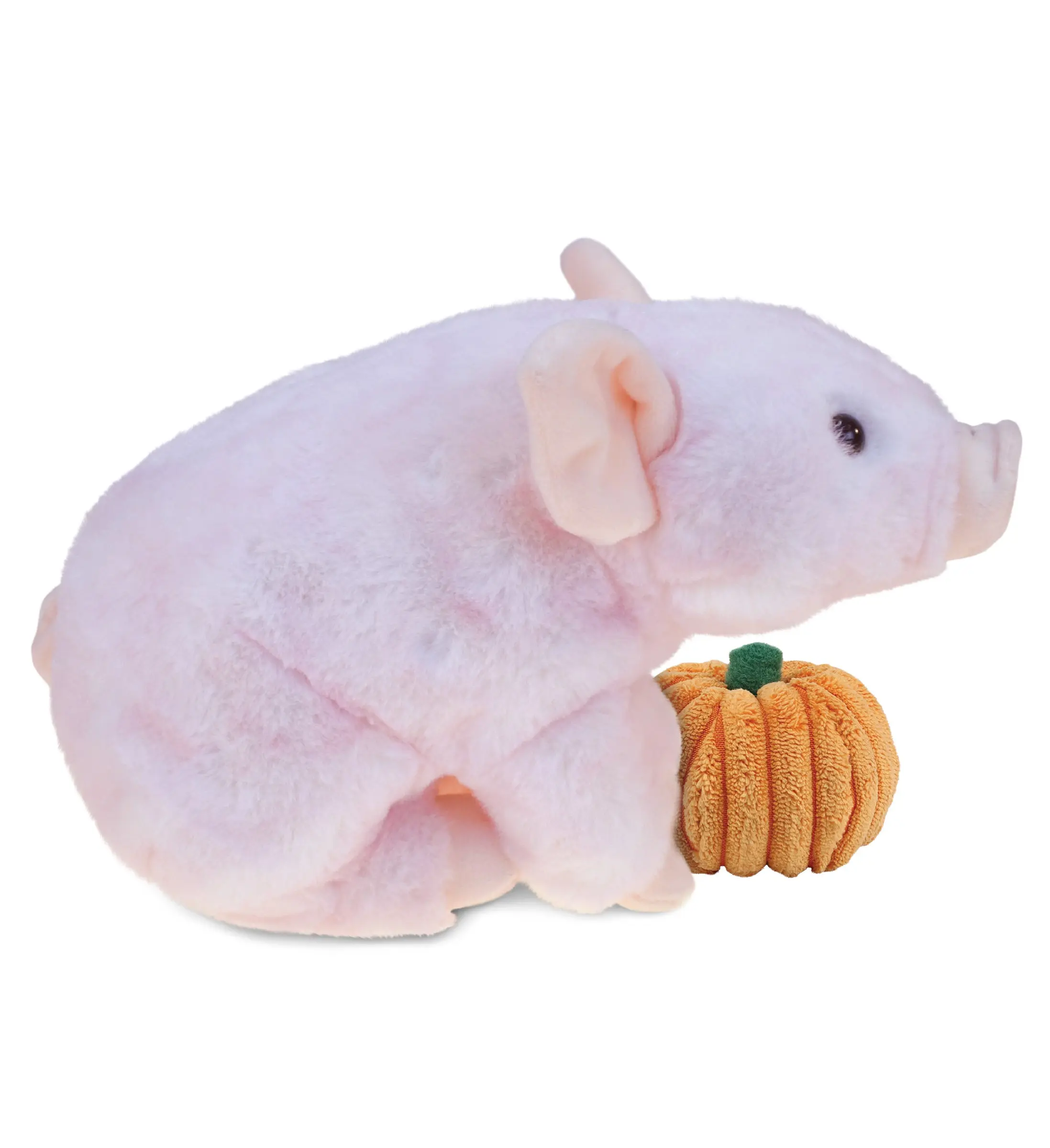 PLUSH PUMPKIN - SUPER SOFT PLUSH - SQUAT PIGGY