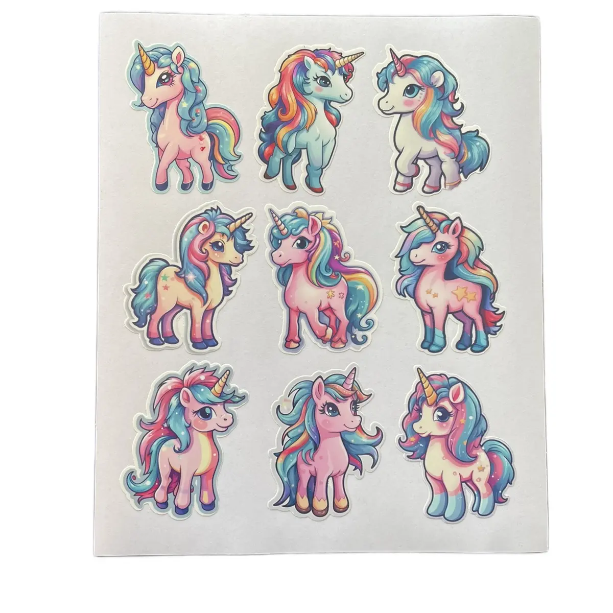 Unicorn vinyl stickers