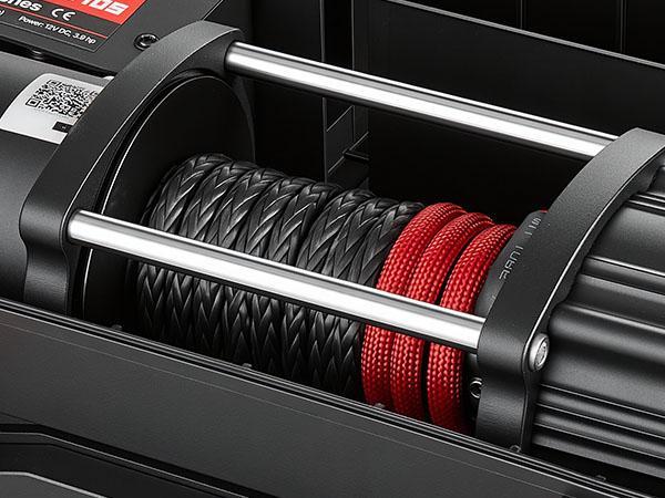 【Summerfinds】VEVOR Portable Winch, 6000 lbs/4500lbs/3500lbs  12V DC Electric Winch with Synthetic Rope, Wireless & Wired Remotes, Box-Style Recovery Kit with Fairlead, Clevis Hook, Strap for ATV UTV Off-Road Outdoor Pulling Tasks