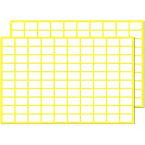 0.5" X 0.3", 2000 Pack - Small Price Stickers, White Label Stickers to Write On TownStix
