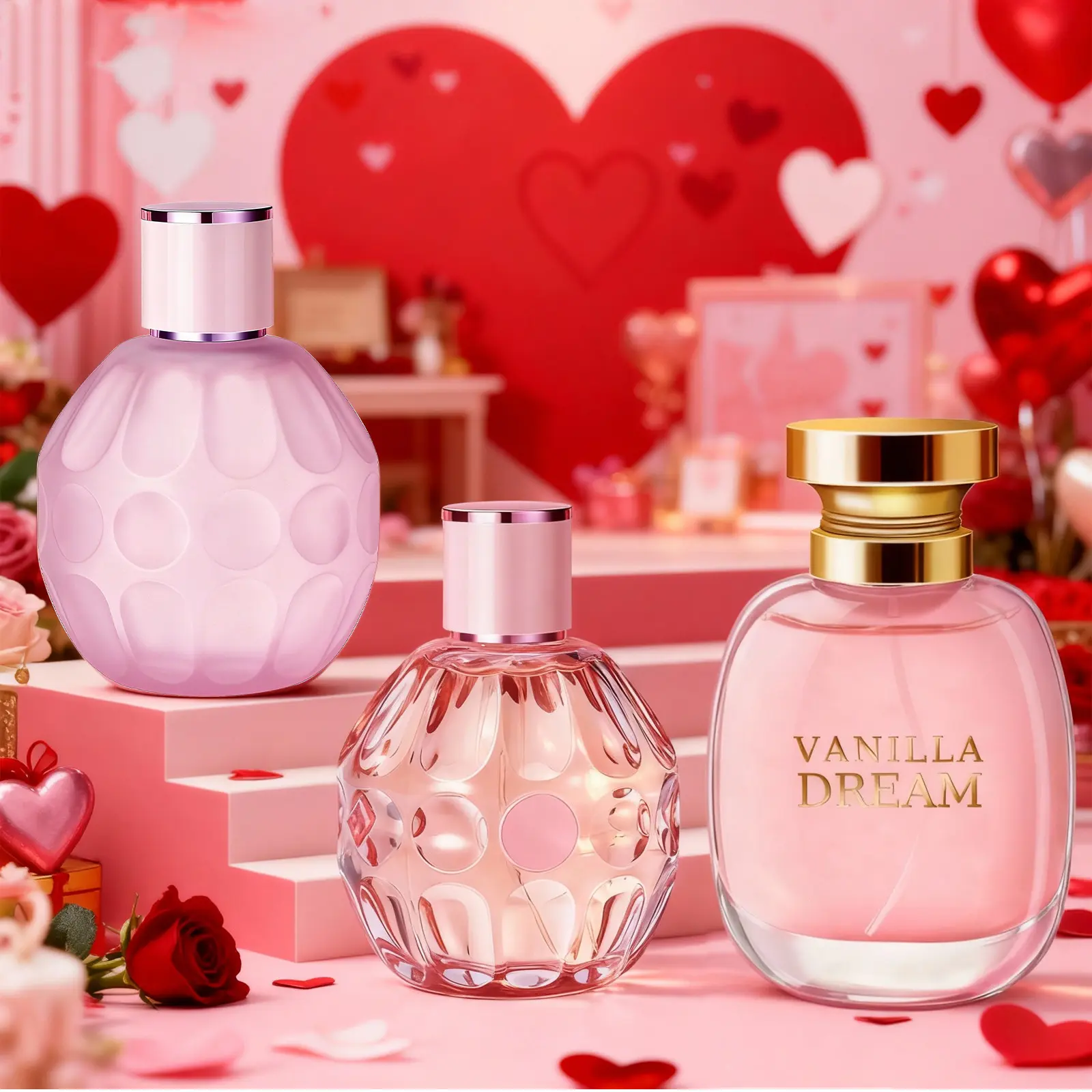 Women's 3-Pack 300ML EDP Gourmand Fragrance Set - Beauty Perfume, Liquid Aromatic Fragrances for Adults, Blackberry Pear Cream Delight, Pear Jasmine Gardenia Dream, Sweet Floral Fantasy Gift, Sandalwood Musk