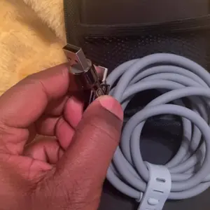 Product Review of MFish Armored Dragon I 4-in-1 Multi 240W Fast Charging super Liquid Silicone Cable with USB A Type C Lightning for iPhone17&Samsung Laptops  Charger from J**️