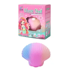 Soaking in water to hatch bracelets toys colorful sea shell girl surprise bracelet blind box, expanding and expanding creativity